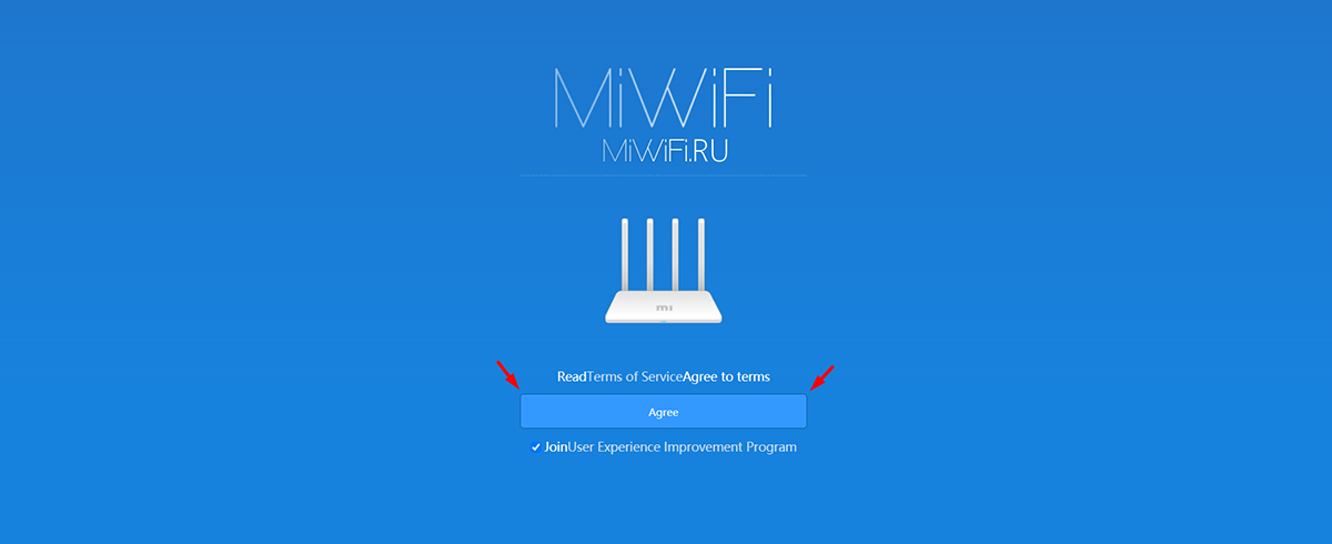 Панель управления роутера Xiaomi - Первый экран miwifi.com Панель управления роутера Xiaomi - Первый экран miwifi.com