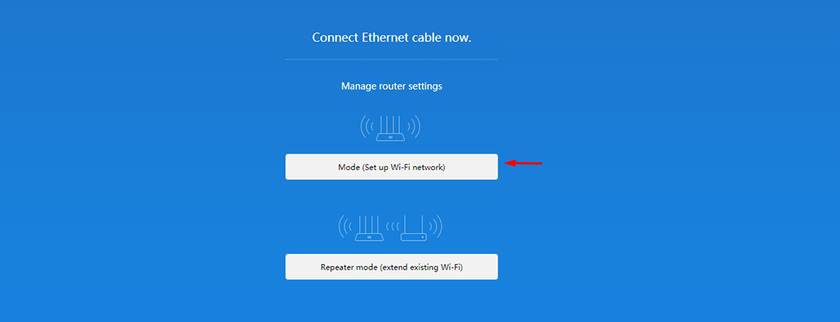 Выбор Set up Wi-Fi Network - Выбор Mode Выбор Set up Wi-Fi Network - Выбор Mode
