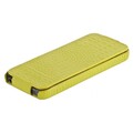 Кожаный чехол книга Borofone Crocodile flip Green для Apple iPhone 5/5s/SE(#2)