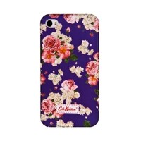 Пластиковый чехол Cath Kidston Case Flowers Blue №2 для Apple iPhone 4/4S