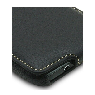 Кожаный чехол книга Melkco Leather Case Black LC для Samsung i9000 Galaxy S(4)