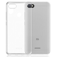 Силиконовый чехол TPU Case 0.6mm прозрачный для Xiaomi Redmi 6A