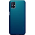 Пластиковый чехол с подставкой Nillkin Super Frosted Shield Синий для Samsung Galaxy M51(#1)