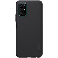 Пластиковый чехол с подставкой Nillkin Super Frosted Shield Черный для Huawei Honor 30s
