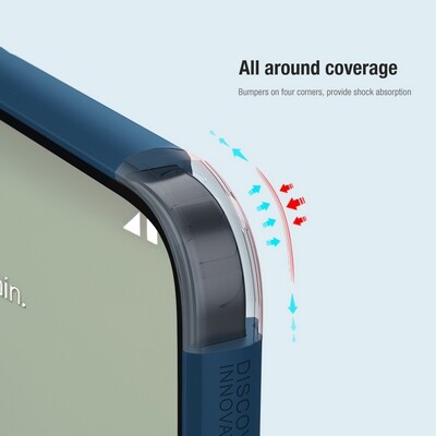 Пластиковый чехол Nillkin Super Frosted Shield Pro Черный для Google Pixel 7a(3)