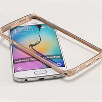 Металлический бампер Aluminium Case Gold для Samsung G925F Galaxy S6 Edge