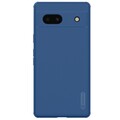 Пластиковый чехол Nillkin Super Frosted Shield Pro Синий для Google Pixel 7a(#1)