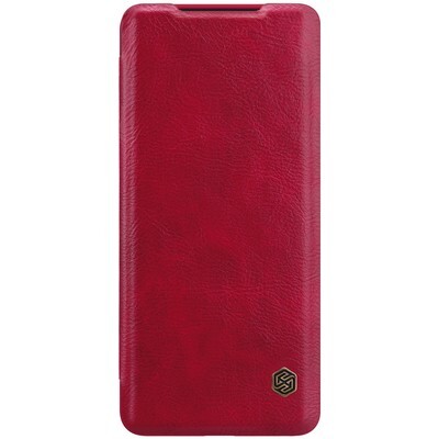 Кожаный чехол Nillkin Qin Leather Case Красный для Samsung Galaxy S20 Ultra(1)