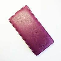 Кожаный чехол Armor Case Purple для Huawei Ascend P7