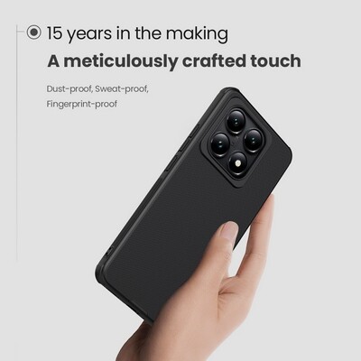 Пластиковый чехол Nillkin Super Frosted Shield Pro Синий для Xiaomi 14T Pro(5)
