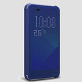 Полиуретановый чехол Dot View Case Blue для HTC Desire EYE(#1)