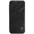 Кожаный чехол Nillkin Qin Leather Case Black для Apple iPhone 5/5s/SE(#1)