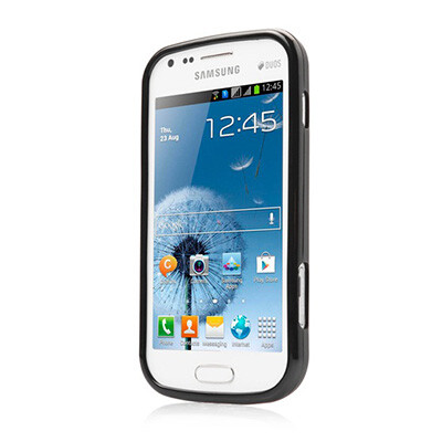 Силиконовый чехол Capdase Soft Jacket Black для Samsung S7562 Galaxy S Duos(2)