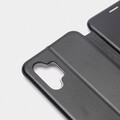 Чехол-книга на основе из силикона Book Case New 3D черный для Samsung Galaxy A32(#4)