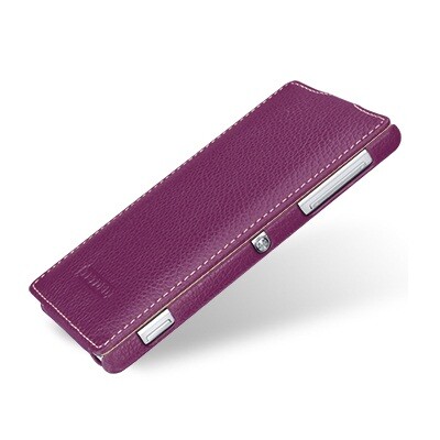 Кожаный чехол Melkco Leather Case Purple LC для Sony Xperia SP M35i(3)