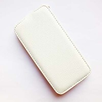 Кожаный чехол Armor Case White для Samsung G850 Galaxy Alpha