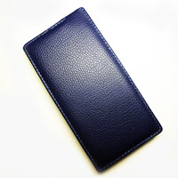 Кожаный чехол Armor Case Blue для Huawei Ascend P2