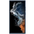 Силиконовая накладка Nillkin CamShield Silky Silicone Case Синяя для Samsung Galaxy S23 Ultra(#2)