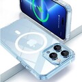 Противоударный чехол IPAKY Magsafe Crystal Series прозрачный для Apple iPhone 15 Pro Max(#2)