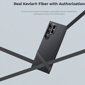 Ультратонкий карбоновый чехол Benks MagClap ArmorAir Kevlar черный для Samsung Galaxy S24 Ultra(#5)