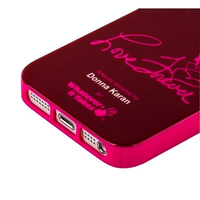 Пластиковый чехол WHATEVER IT TAKES Donna Karan для Apple iPhone 5/5s/SE(4)