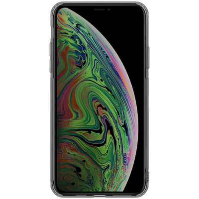 Силиконовый чехол Nillkin Nature Series прозрачный, белый для Apple iPhone 11 Pro Max(2)