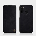 Кожаный чехол Nillkin Qin Leather Case Черный для Xiaomi Redmi Note 8/ Redmi Note 8 2021(#4)
