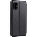 Чехол-книга на основе из силикона Book Case черный для Samsung Galaxy A31(#2)