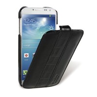 Кожаный чехол Melkco Leather Case Vintage Crocodile Black для Samsung i9190 Galaxy S4 mini