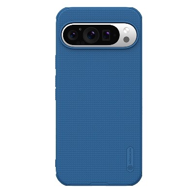 Пластиковый чехол Nillkin Super Frosted Shield Pro Синий для Google Pixel 9 Pro(1)