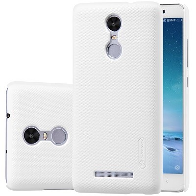 Пластиковый чехол с пленкой Nillkin Super Frosted Shield White для Xiaomi Redmi Note 3/Redmi Note 3 Pro(3)