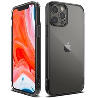 Чехол бампер Ringke Fusion Series прозрачно-черный для Apple iPhone 12 Pro