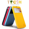 Полиуретановый чехол Nillkin Fresh Series Black для Huawei Ascend G730(#3)