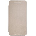 Полиуретановый чехол Nillkin Sparkle Leather Case Gold для Huawei Nexus 6P(#1)