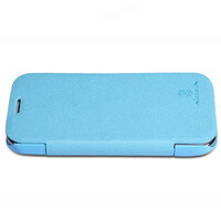Полиуретановый чехол Nillkin Fresh Series Blue для Samsung i8552 Galaxy Win Duos