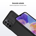 Чехол-накладка Nillkin CamShield Синяя для Samsung Galaxy A23(#4)