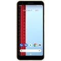 Пластиковый чехол с подставкой Nillkin Super Frosted Shield Золотой для Google Pixel 3a XL(#2)