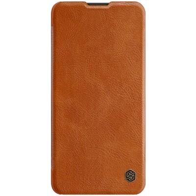 Кожаный чехол Nillkin Qin Leather Case Коричневый для Huawei P40(1)