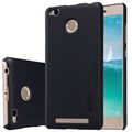 Пластиковый чехол с пленкой Nillkin Super Frosted Shield Black для Xiaomi RedMi 3 Pro/RedMi 3S(#3)