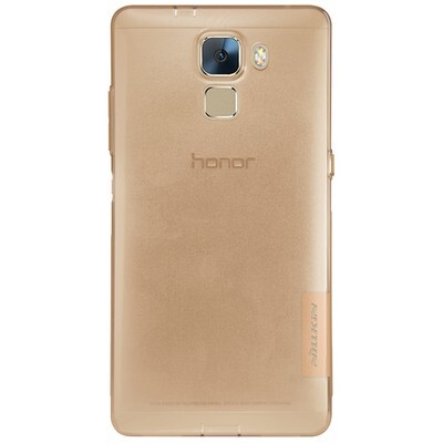 Силиконовый чехол Nillkin Nature TPU Case Brown для Huawei Honor 7(1)