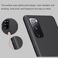 Пластиковый чехол с подставкой Nillkin Super Frosted Shield Синий для Samsung Galaxy S20 FE(#4)