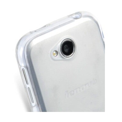 Силиконовый чехол Melkco Poly Jacket TPU Case White для Lenovo A706(4)