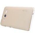 Пластиковый чехол с пленкой Nillkin Super Frosted Shield Gold для Huawei Ascend GX1(#2)
