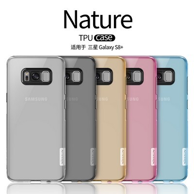 Силиконовый чехол Nillkin Nature TPU Case Pink для Samsung G955F Galaxy S8 Plus(4)