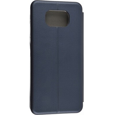 Чехол-книга на основе из силикона Book Case New 3D черный для Xiaomi Redmi Note 9T(4)