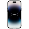 Силиконовая накладка c пластиной MagSafe Nillkin CamShield Leather Case S Черная для Apple iPhone 14 Pro Max(#2)