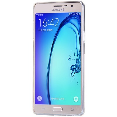 Силиконовый чехол Nillkin Nature TPU Case White для Samsung Galaxy On7(2)