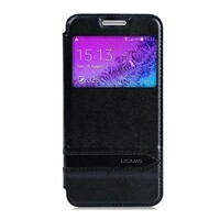 Полиуретановый чехол Usams Merry Series Black для Samsung G800F Galaxy S5 mini