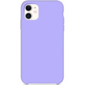 Силиконовый чехол с открытым низом лавандовый для Apple iPhone 11(#1)