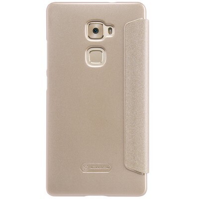 Полиуретановый чехол Nillkin Sparkle Leather Case Gold для Huawei Mate S(2)